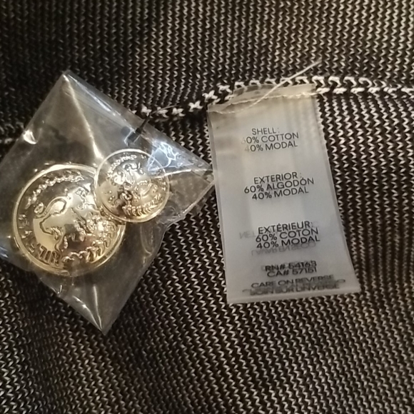 NWT Tommy Hilfiger Cardigan Suiting Small - Picture 9 of 9